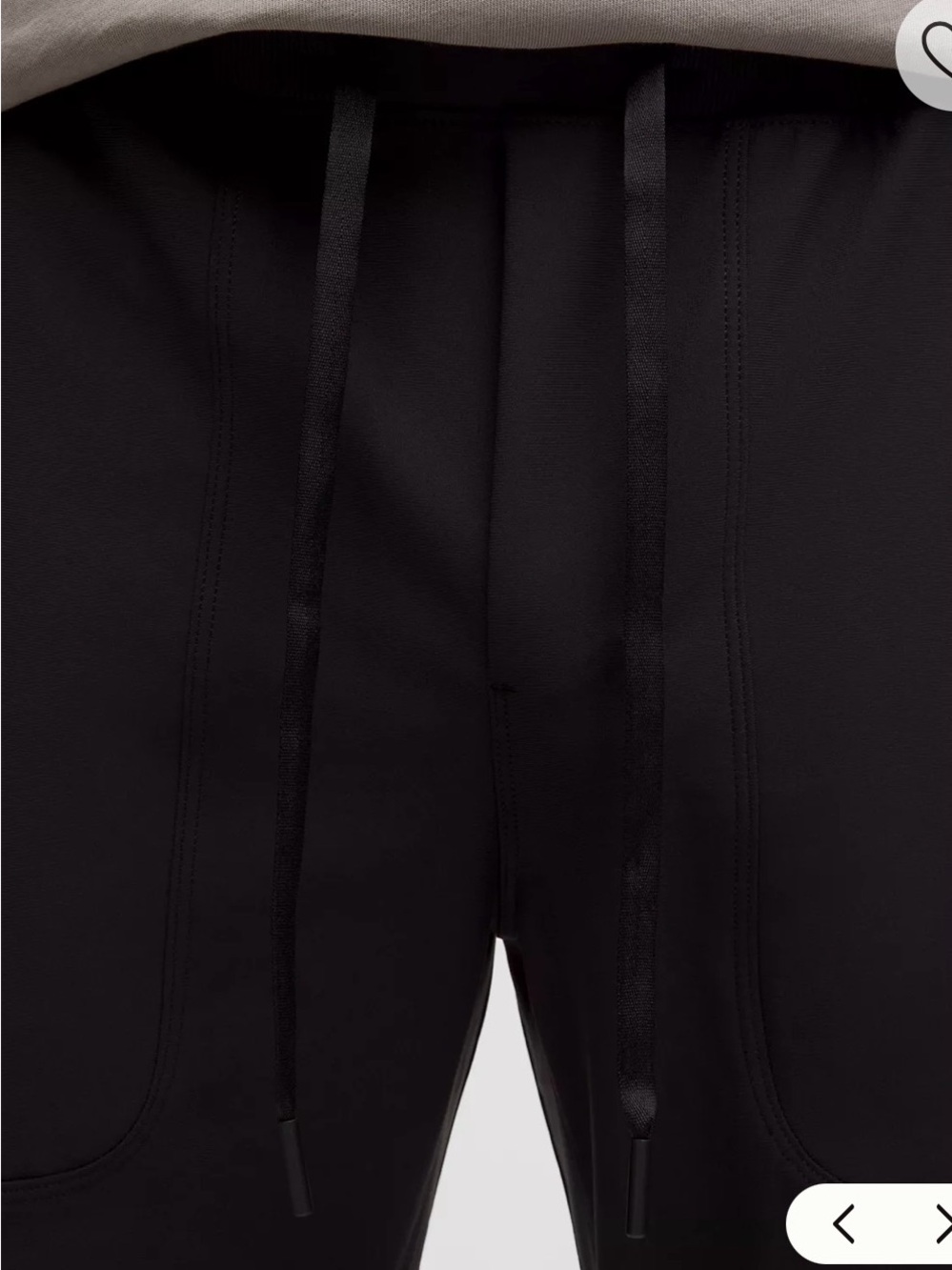 Lululemon Mens Black ABC Warpstreme Jogger Regular, XL - Picture 5 of 16
